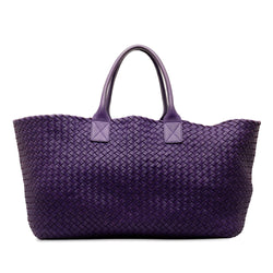 Bottega Veneta Large Intrecciato Cabat (SHG-SmsNEV)