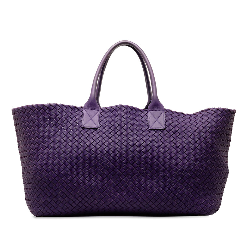 Bottega Veneta Large Intrecciato Cabat (SHG-SmsNEV)