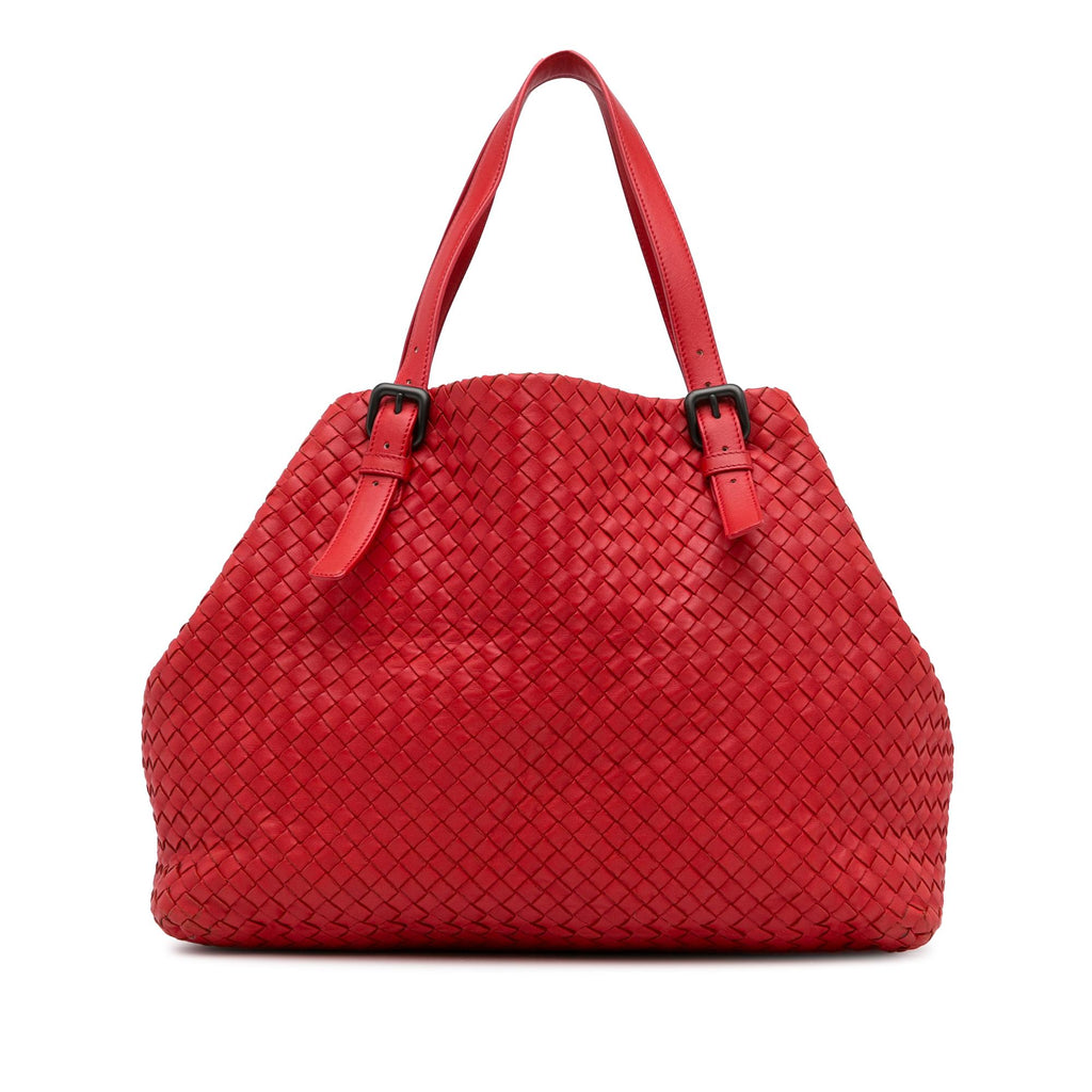 Bottega Veneta® Borsa Tote Intrecciato da Donna in Plaster. Shop online now.