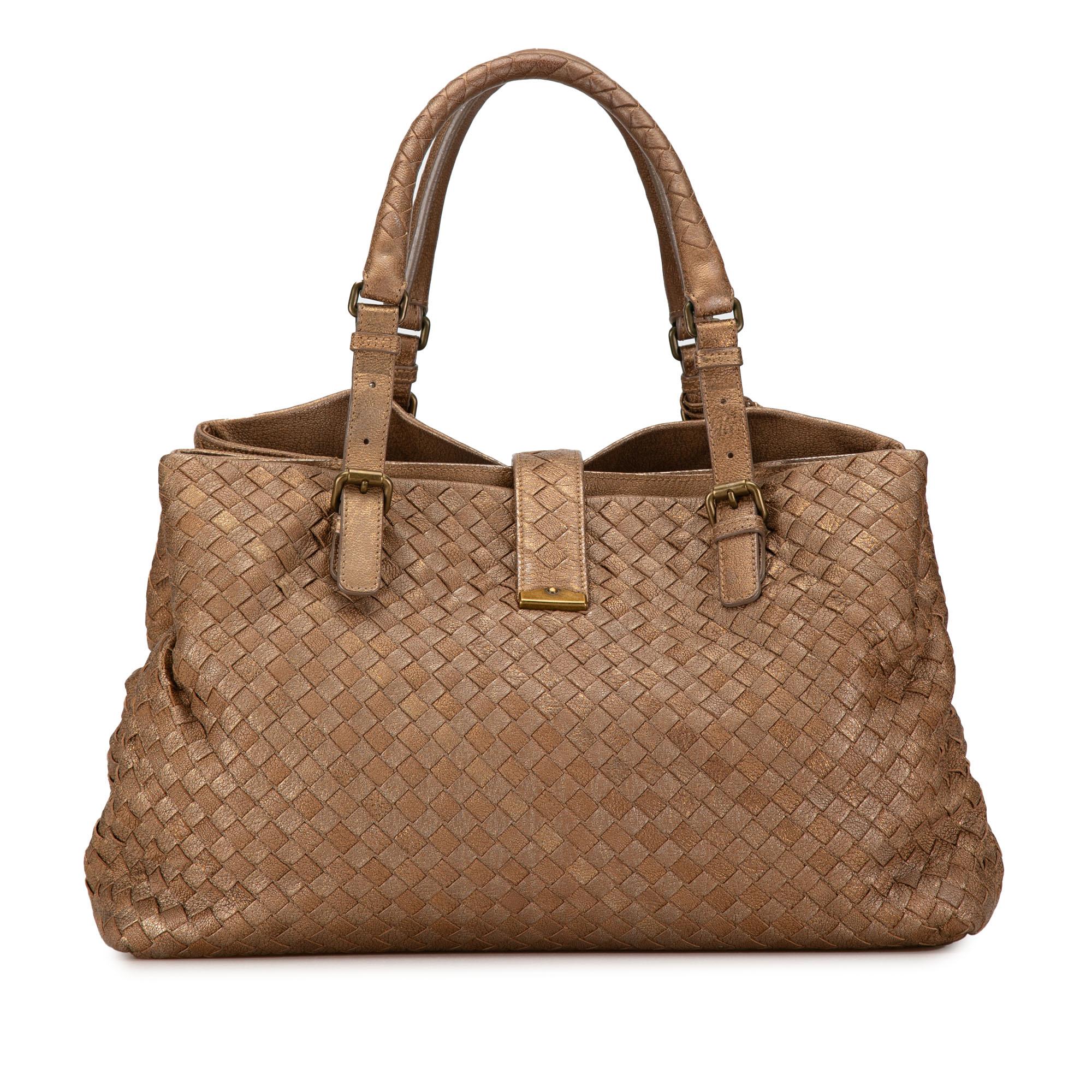 Bottega Veneta Large Intrecciato Roma Tote (SHG-uvBdt3)