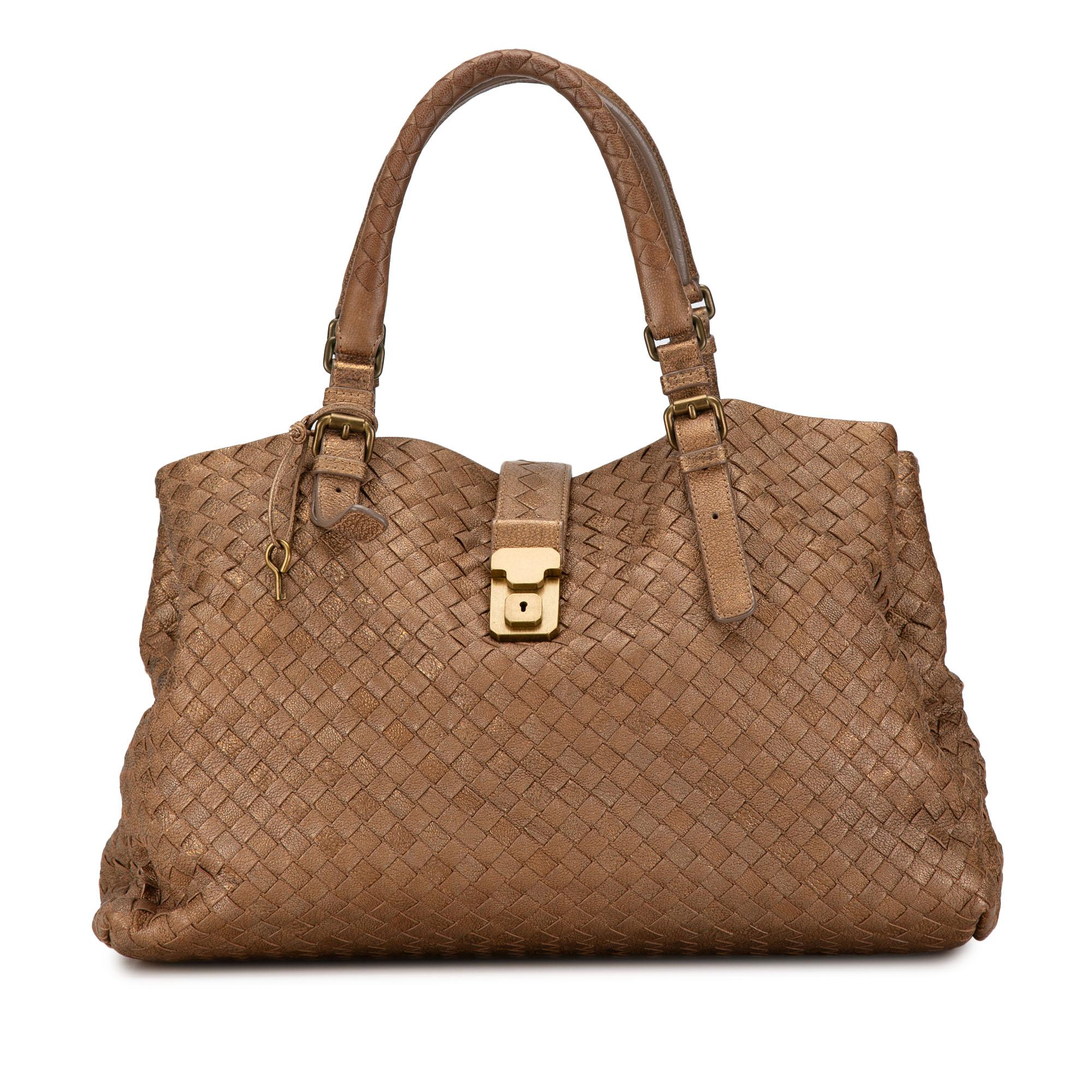 Bottega Veneta Large Intrecciato Roma Tote (SHG-uvBdt3)