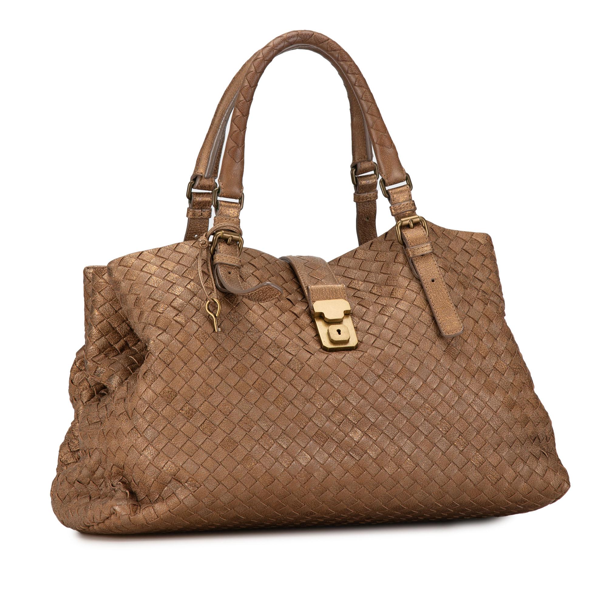 Bottega Veneta Large Intrecciato Roma Tote (SHG-uvBdt3)