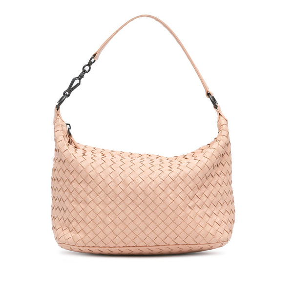 Bottega Veneta Nappa Intrecciato Shoulder Bag (SHG-OupxYp)