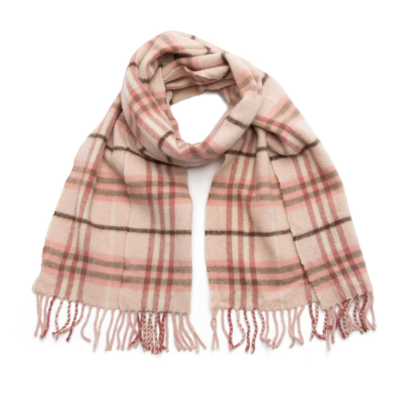 Burberry Cashmere Candy Check Scarf (SHF-23924)