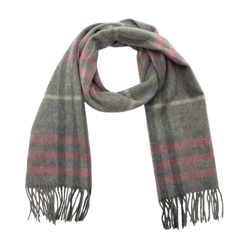 Burberry Cashmere Giant Check Scarf (SHF-udleOS)