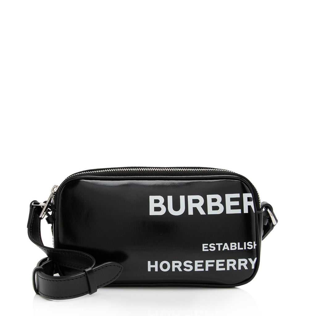 Burberry Micro TB Monogram E-canvas Camera Bag