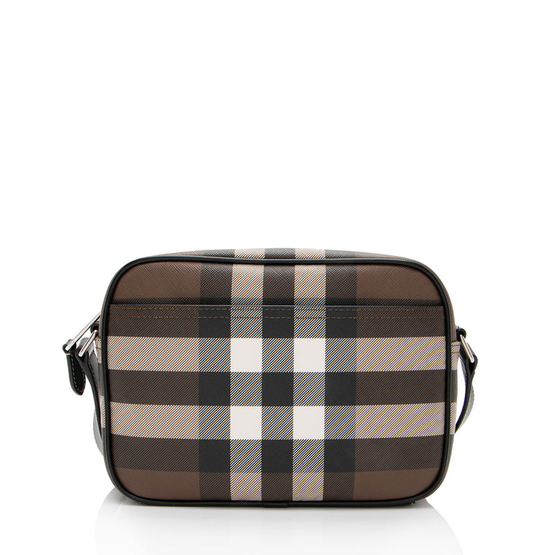 Burberry E-Canvas House Check Paddy Crossbody (SHF-pJXBzp)