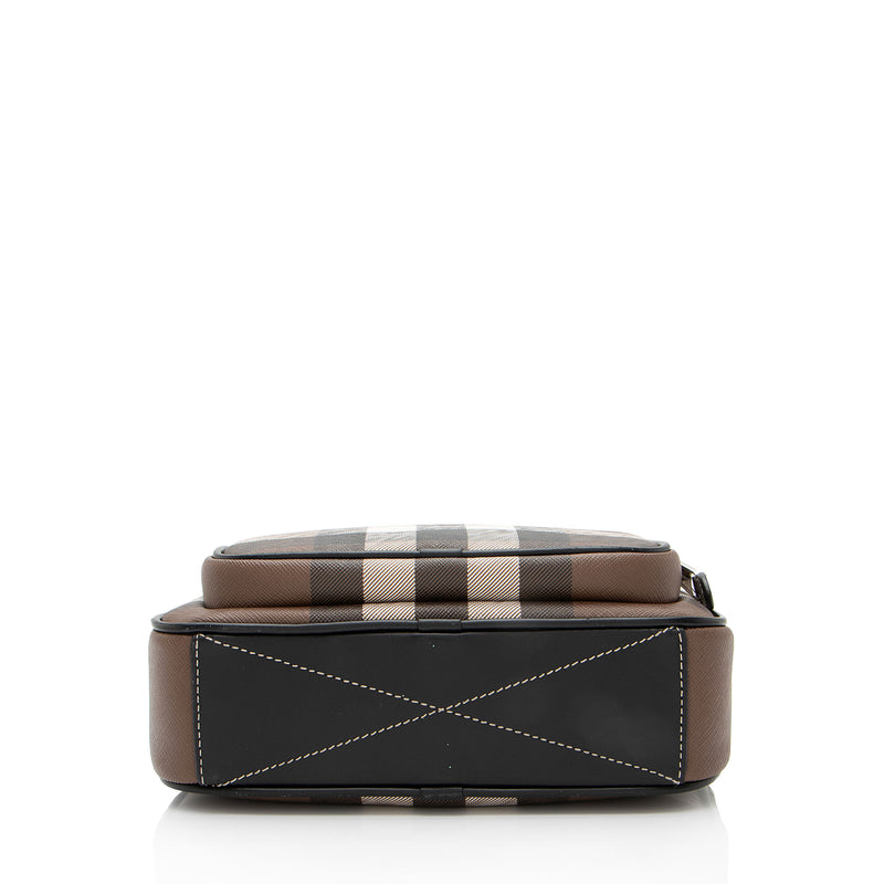 Burberry E-Canvas House Check Paddy Crossbody (SHF-pJXBzp)