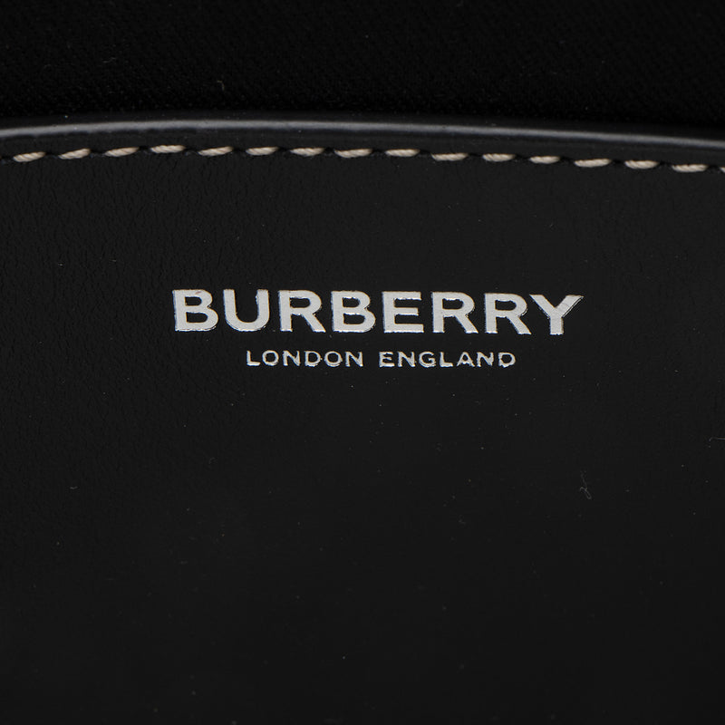 Burberry E-Canvas House Check Paddy Crossbody (SHF-pJXBzp)