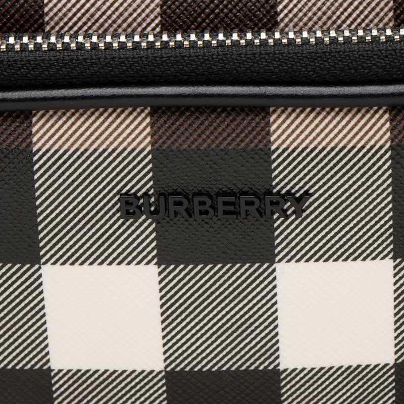 Burberry E-Canvas House Check Paddy Crossbody (SHF-pJXBzp)