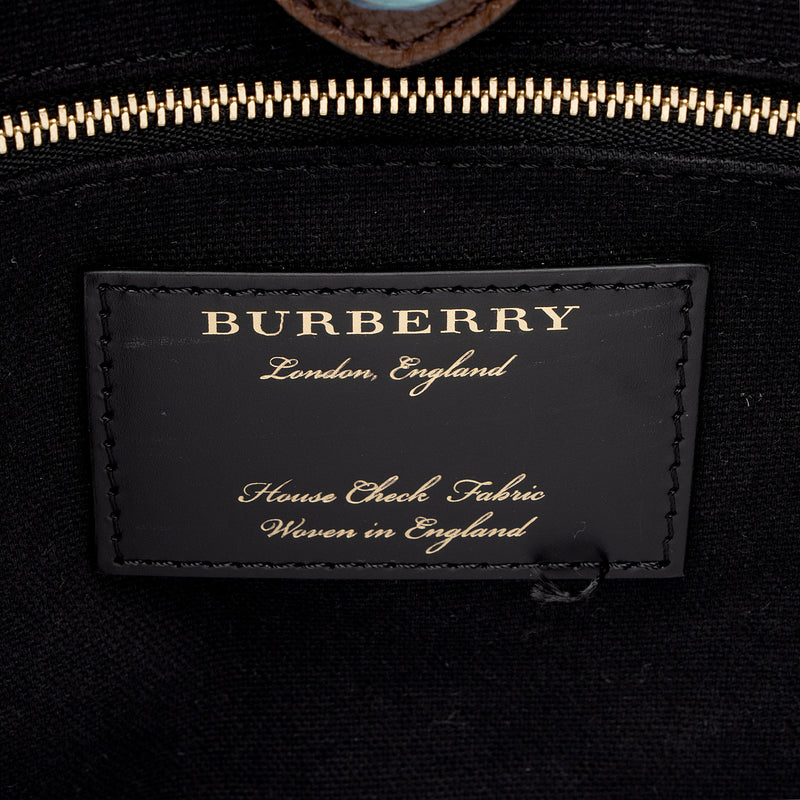 Burberry House Check Banner Medium Tote (SHF-tYqI2h)