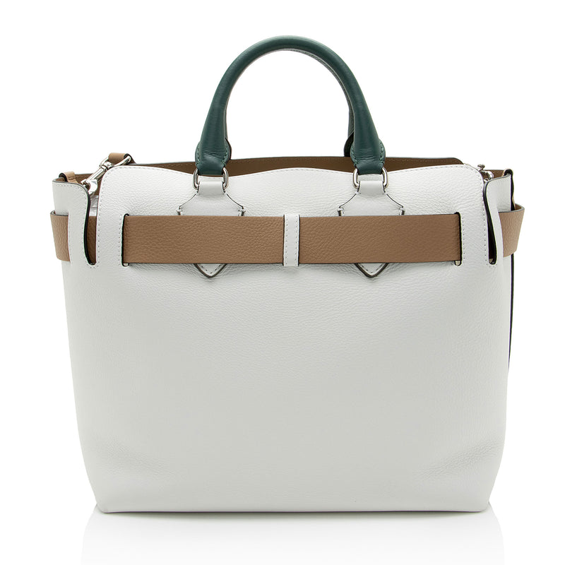 Burberry Leather Marais Belted Medium Tote (SHF-1Jl3ZV)