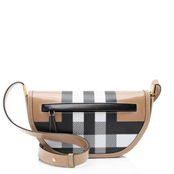 Burberry Olympia Small Leather Shoulder Bag