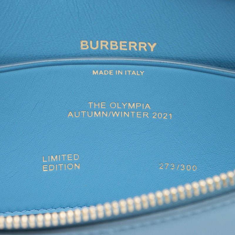 Burberry Smooth Calfskin Olympia Chain Mini Shoulder Bag (SHF-OHo89z)