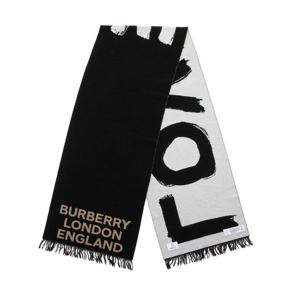 Burberry Wool Love Logo Scarf (SHF-5gk3Mz)