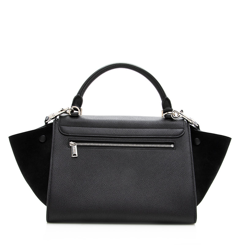 Celine Calfskin Small Trapeze Bag (SHF-19633)