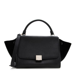 Celine Calfskin Small Trapeze Bag (SHF-19633)