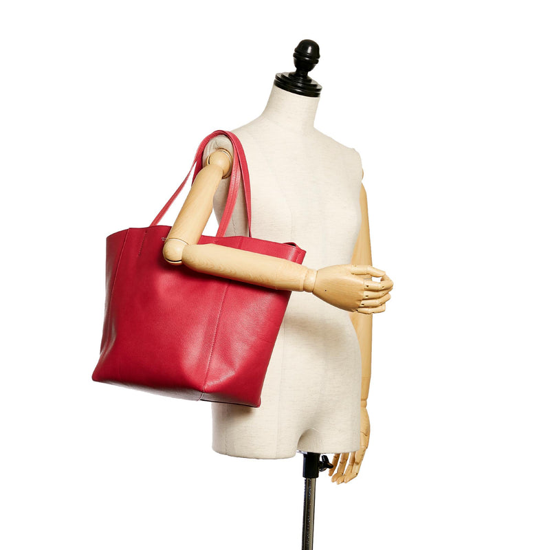 Celine Horizontal Cabas Leather Tote Bag (SHG-kytlbs) – LuxeDH