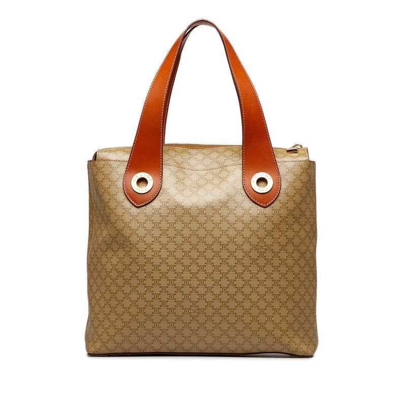 Brown Celine Macadam Tote