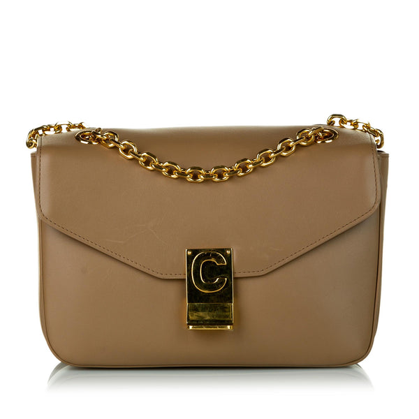 Celine Medium C Bag Leather Crossbody Bag SHG yLyBjO