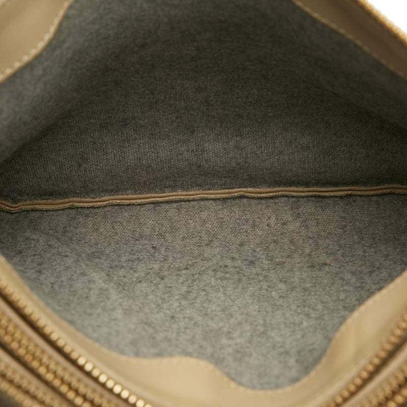 Trio leather crossbody bag Celine Grey in Leather - 29120991