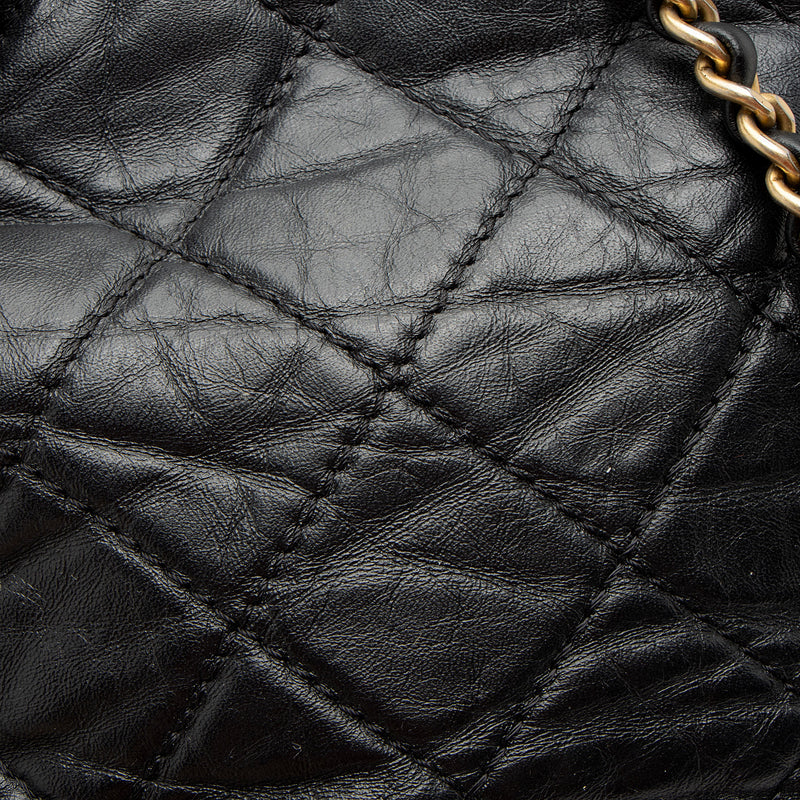 Chanel Aged Calfskin Gabrielle Backpack (SHF-M5X3Nt)