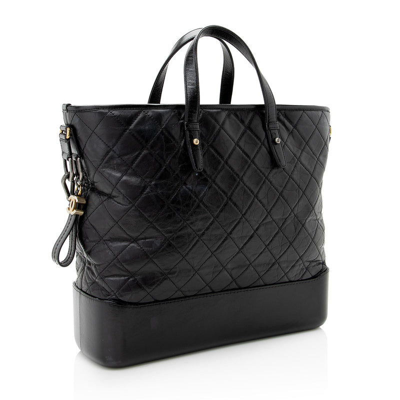 Chanel Gabrielle Shopping Tote Bag Large Black