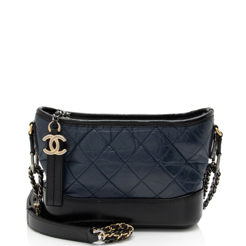 Chanel Aged Calfskin Gabrielle Small Hobo (SHF-HRtG2w)