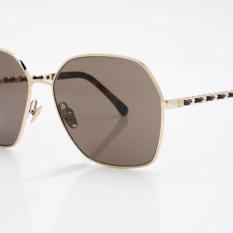 Chanel Butterfly Chain Sunglasses (SHF-Rxd1Qa)