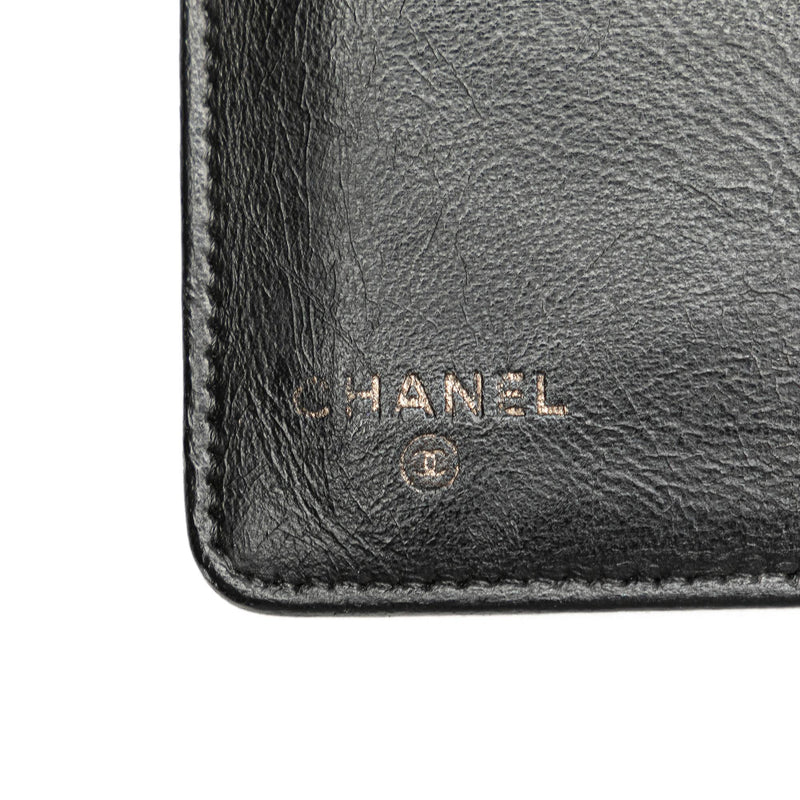 Chanel CC Camellia Bifold Wallet (SHG-8hsO3d)