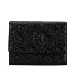 Chanel CC Caviar Bifold Wallet (SHG-o2VjHL)