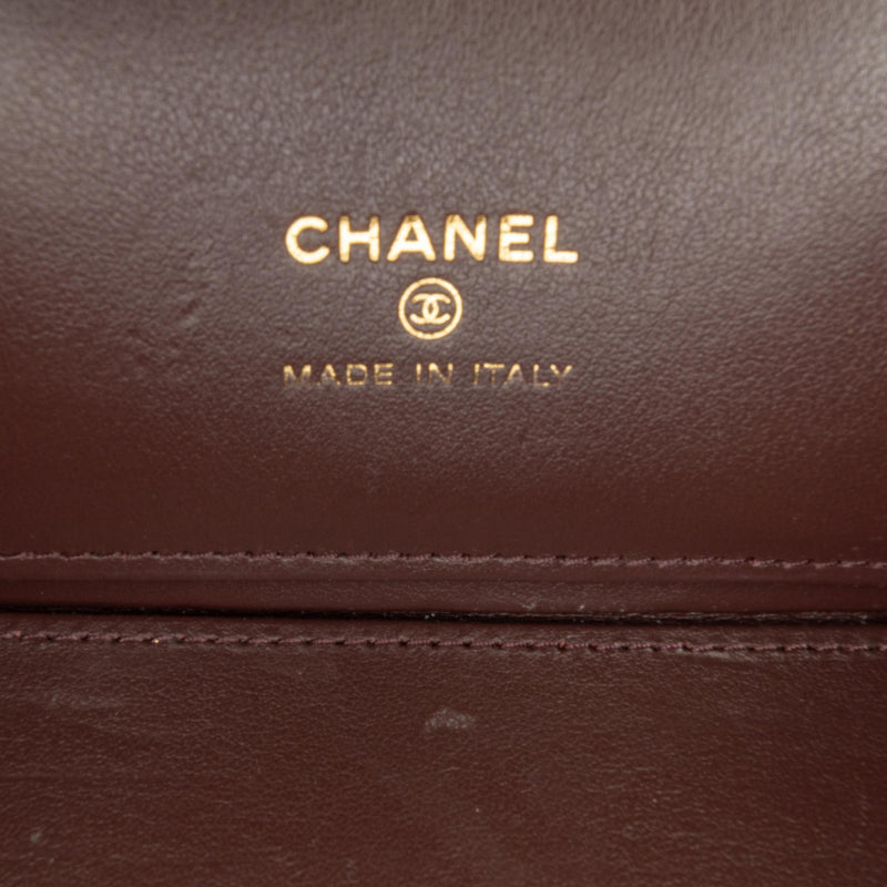 Chanel CC Caviar Leather Vanity Bag (SHG-iQhxBP)