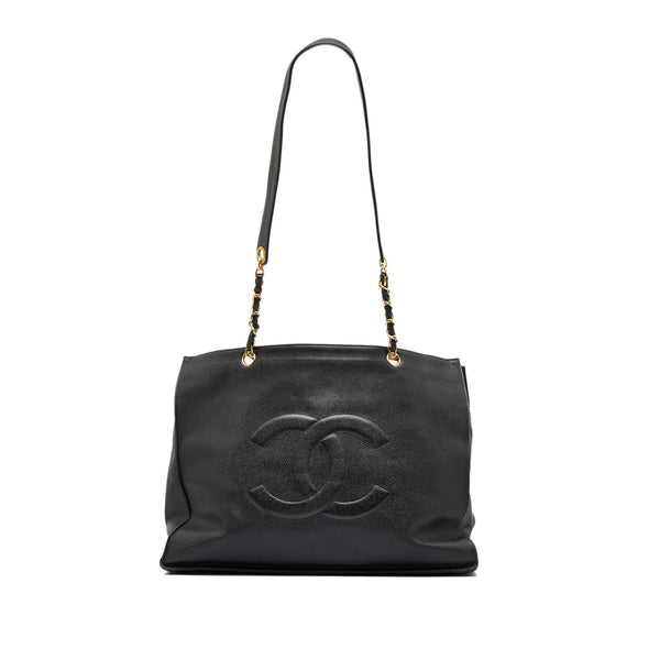 Chanel CC Caviar Tote (SHG-XjOKNX)