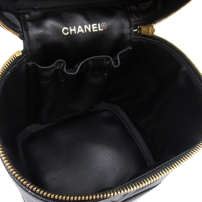 Chanel CC Caviar Vanity Case (SHG-5bSsYd)