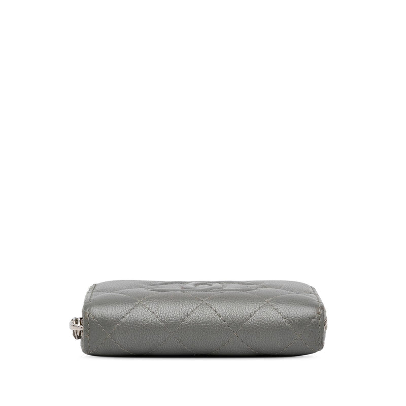 Chanel CC Caviar Zip Coin Pouch (SHG-ToTnzs)