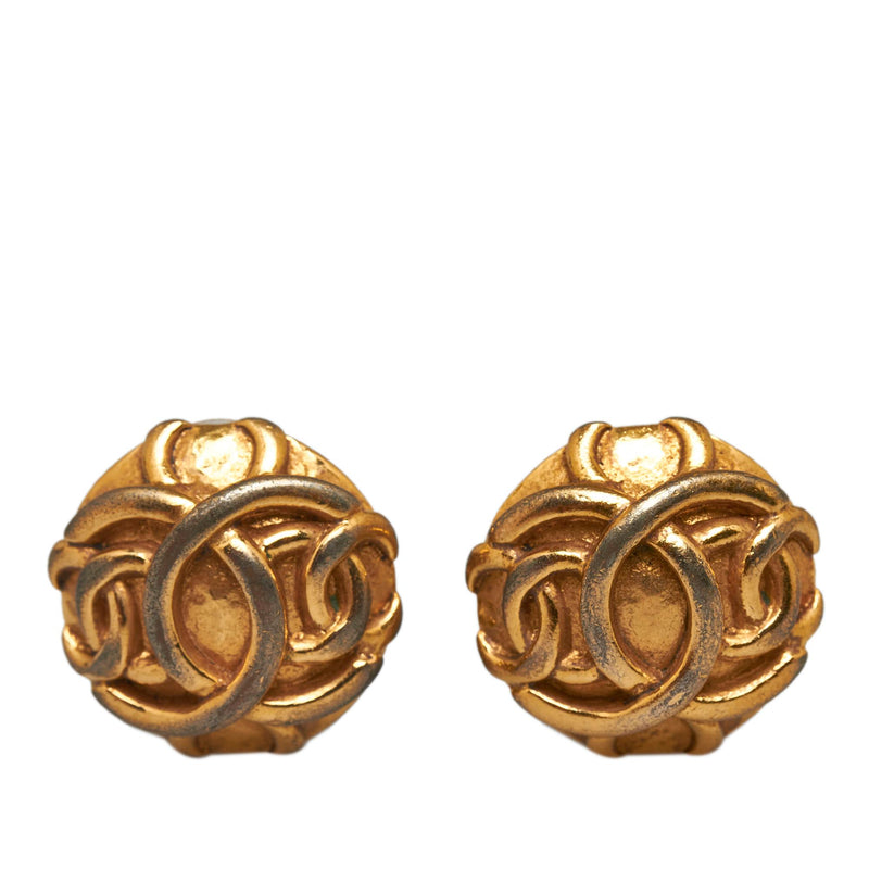 Chanel CC Clip-On Earrings (SHG-aLbFXY)