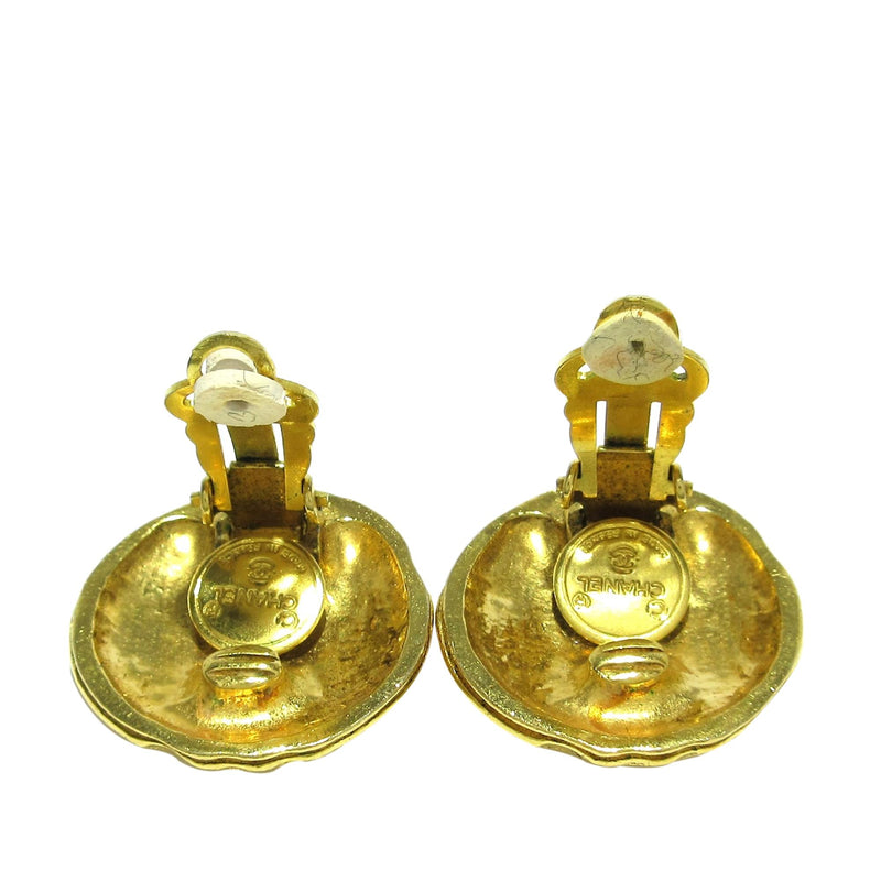 Chanel CC Clip On Earrings (SHG-xPGnWH)