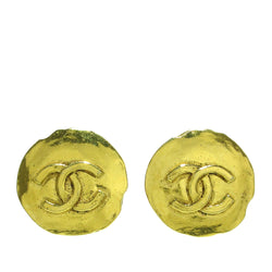 Chanel CC Clip On Earrings (SHG-xPGnWH)