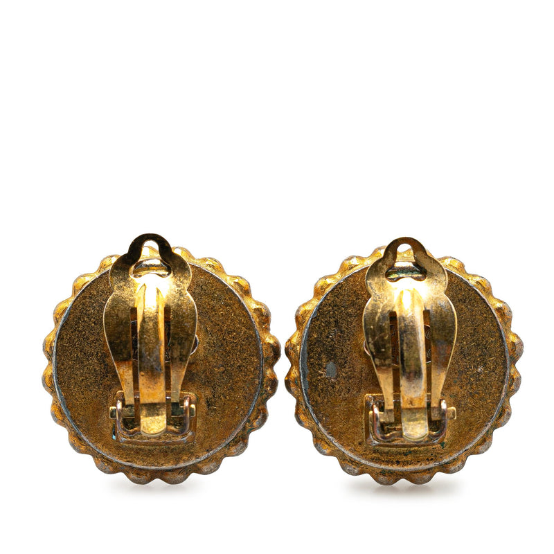 Chanel CC Clip on Earrings (SHG-NIDBoD)