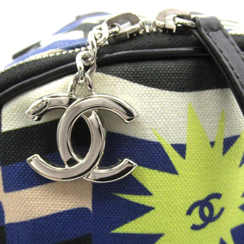 Chanel CC Cruise Print Canvas Backpack (SHG-wqmXsi)