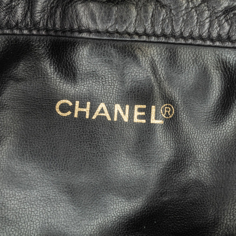 Chanel CC Lambskin Drawstring Sling Backpack (SHG-SPiSxt)