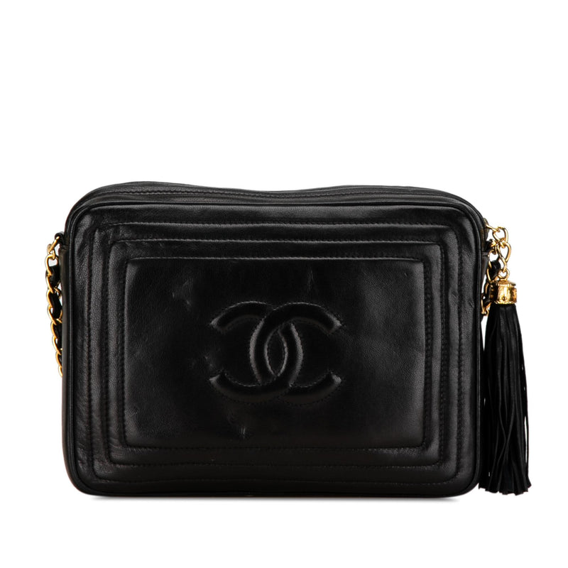 Chanel CC Lambskin Tassel Crossbody (SHG-gl9A7s)