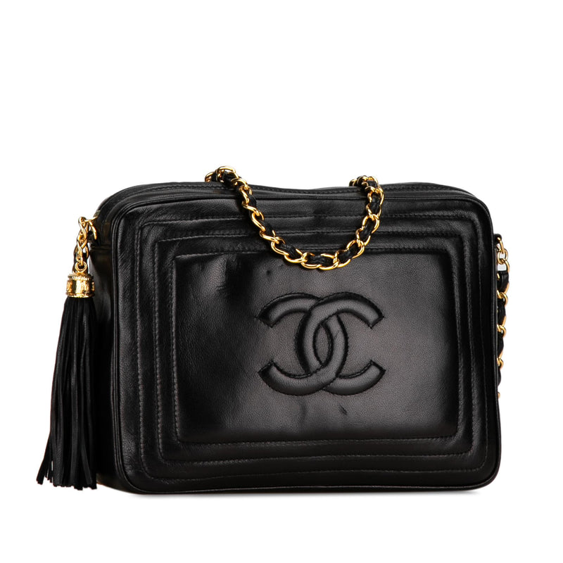 Chanel CC Lambskin Tassel Crossbody (SHG-gl9A7s)