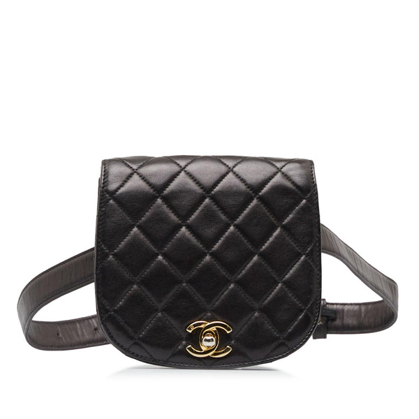 Chanel CC Matelasse Belt Bag (SHG-6TqFQO)