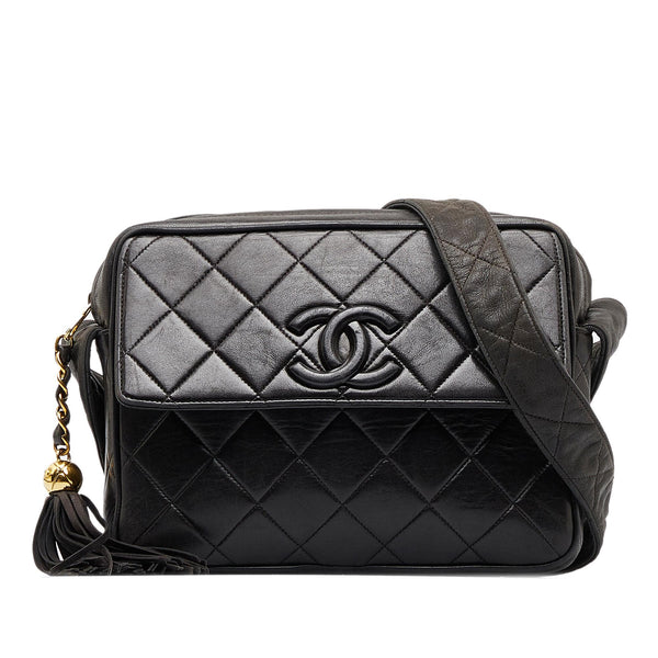 Chanel CC Matelasse Tassel Camera Bag (SHG-uG1DQP)