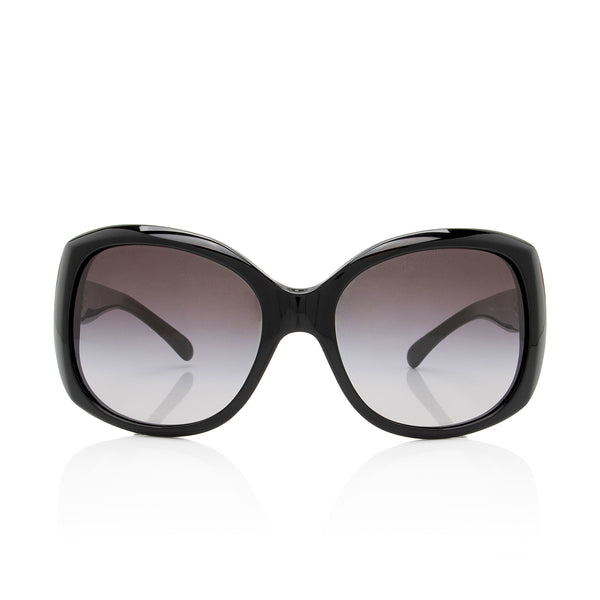 Chanel CC Oversized Butterfly Sunglasses (SHF-EZDflk)