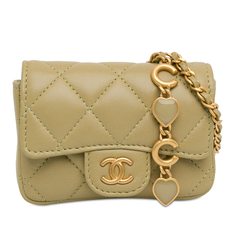 Chanel CC Quilted Calfskin Belt Bag (SHG-WnVN3d)