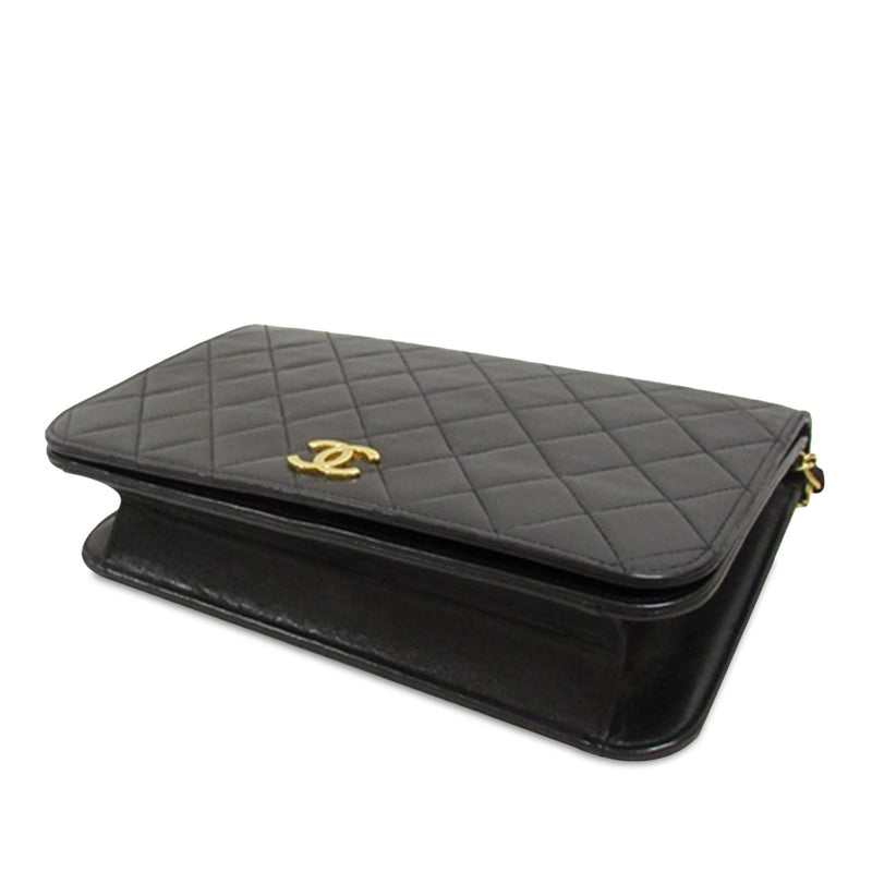 Chanel CC Quilted Lambskin Full Flap (SHG-asJbUd)