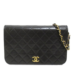 Chanel CC Quilted Lambskin Full Flap (SHG-asJbUd)