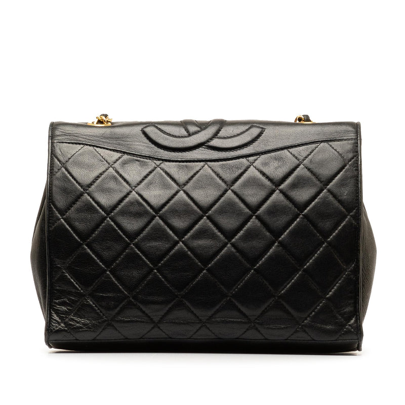 Chanel CC Quilted Lambskin Full Flap (SHG-wxEZyN)